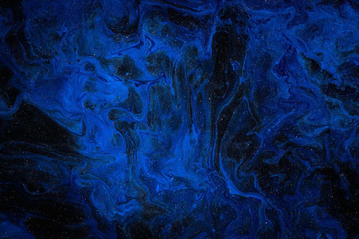 modern art blue abstract artwork texture